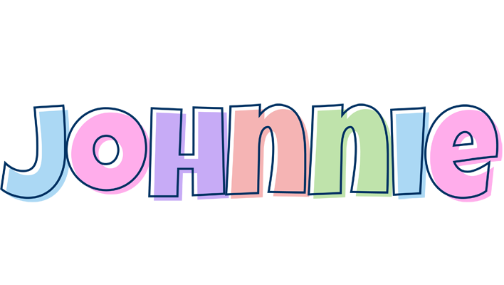 Johnnie pastel logo