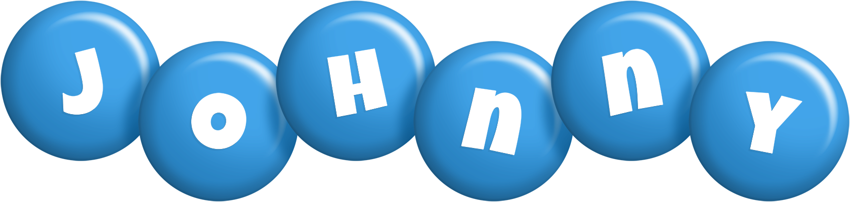 Johnny candy-blue logo