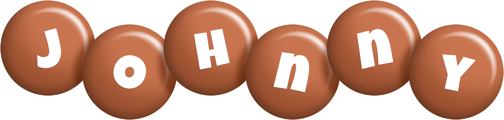 Johnny candy-brown logo