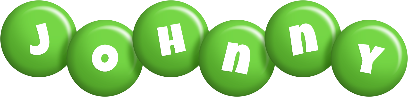 Johnny candy-green logo