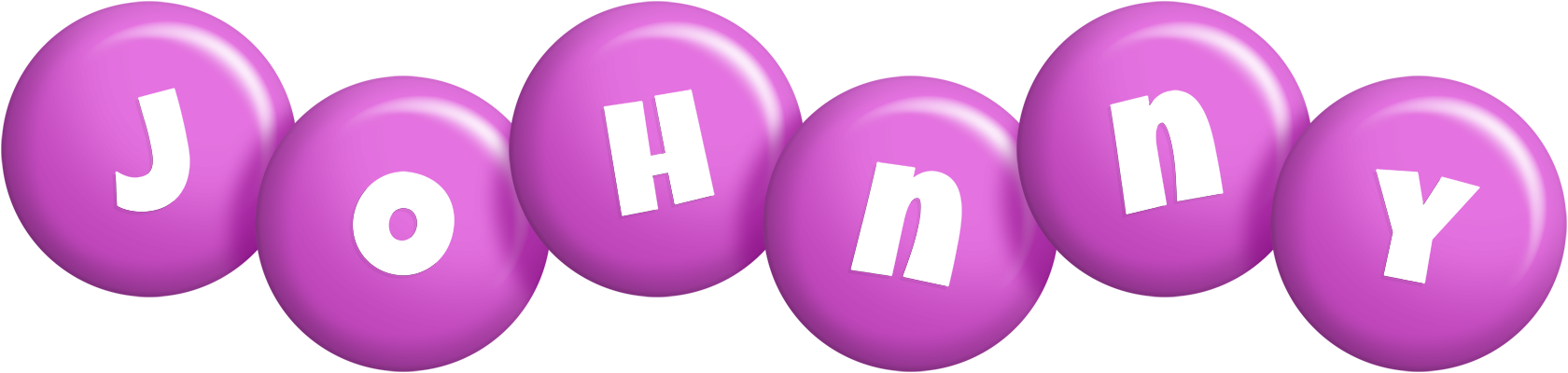Johnny candy-purple logo