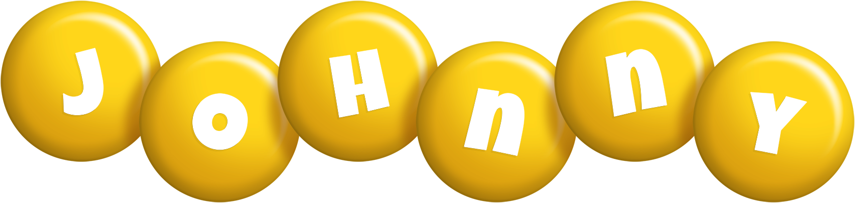 Johnny candy-yellow logo