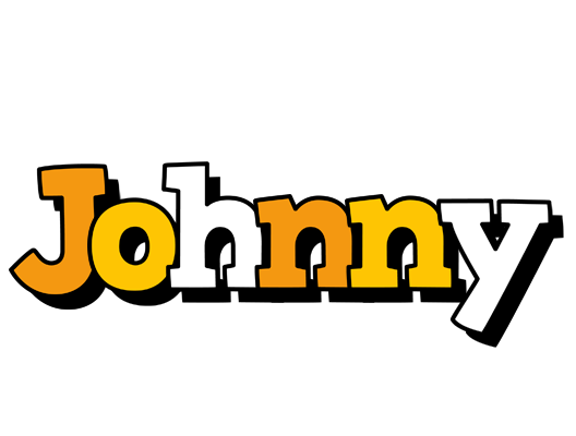 Johnny cartoon logo