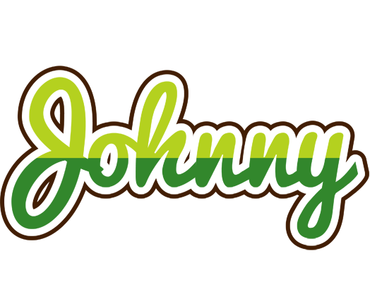 Johnny golfing logo