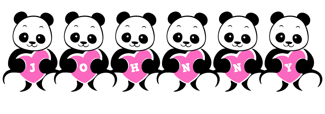 Johnny love-panda logo