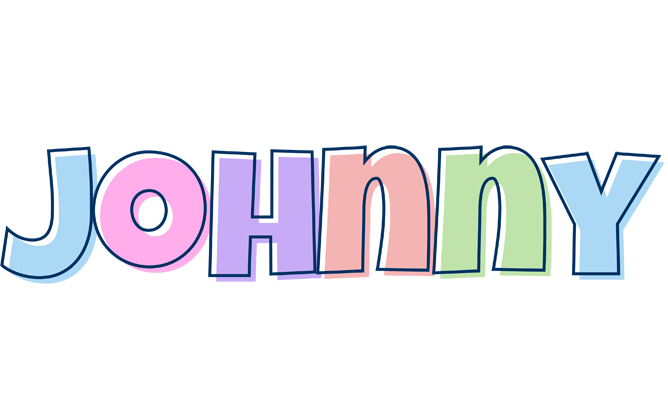 Johnny pastel logo
