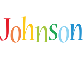 Johnson birthday logo