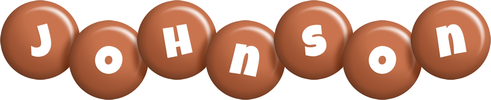 Johnson candy-brown logo
