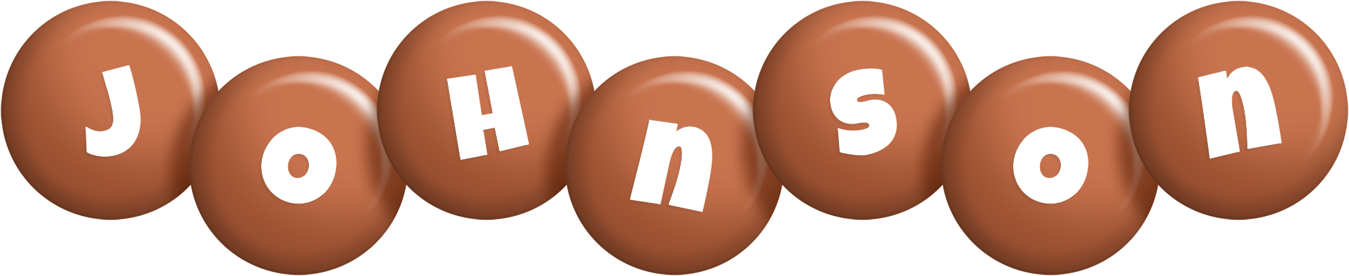 Johnson candy-brown logo