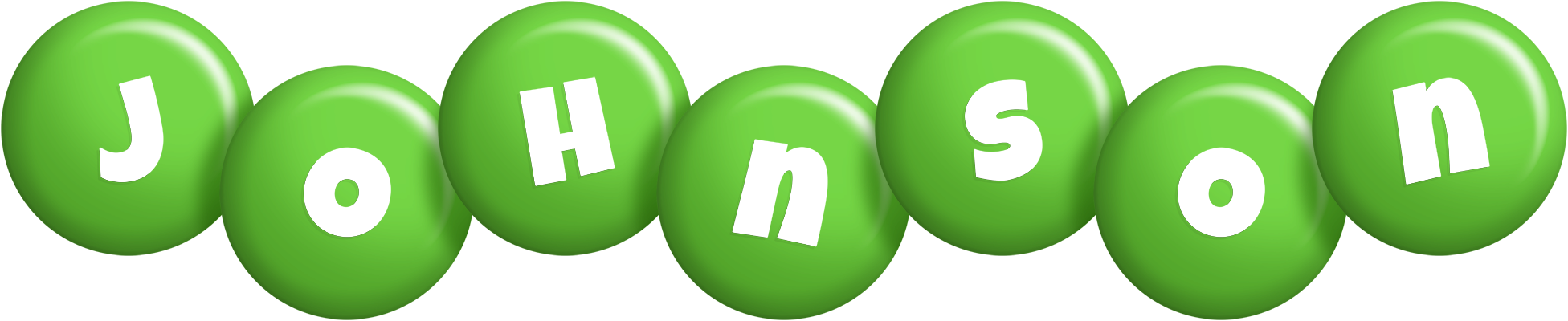 Johnson candy-green logo