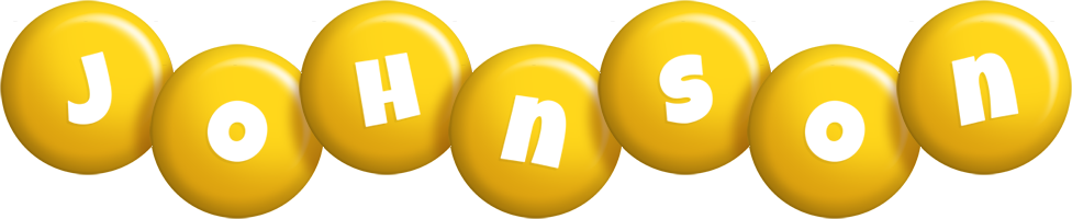Johnson candy-yellow logo