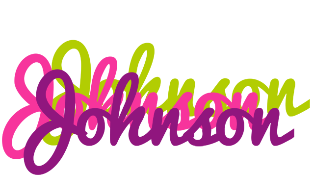 Johnson flowers logo