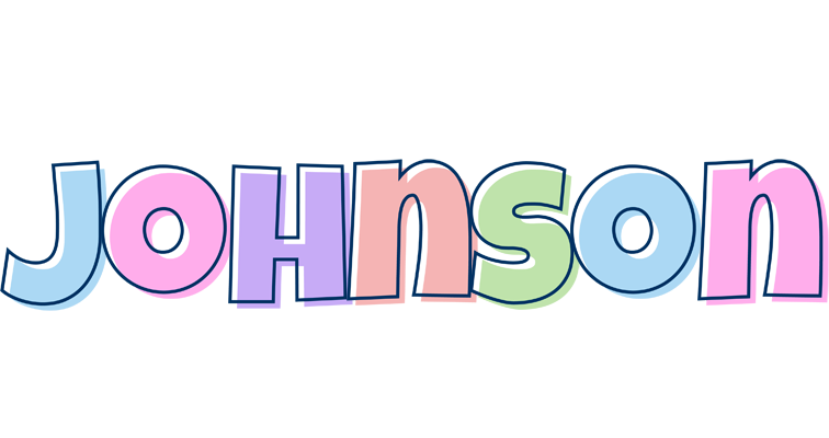 Johnson pastel logo