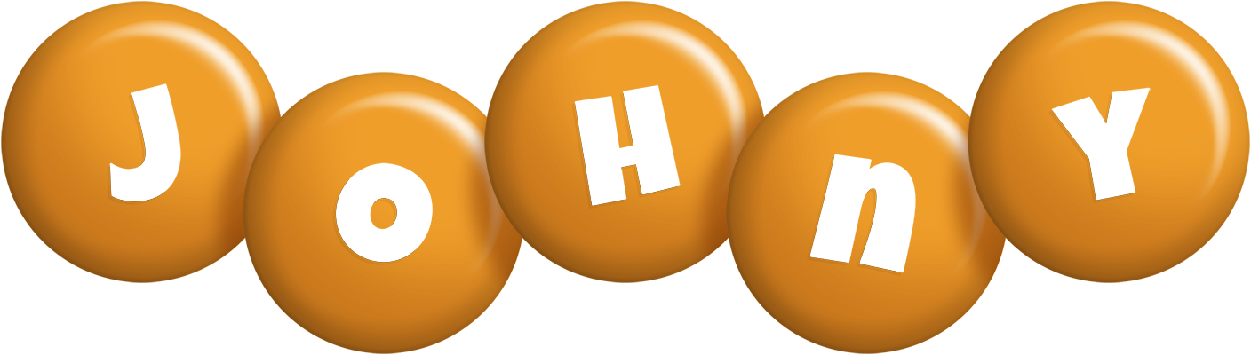Johny candy-orange logo