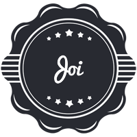 Joi badge logo