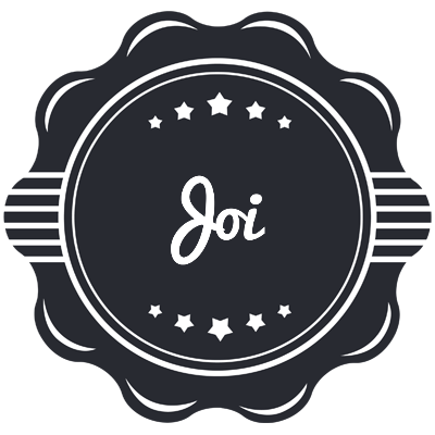 Joi badge logo