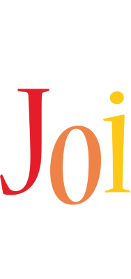 Joi birthday logo