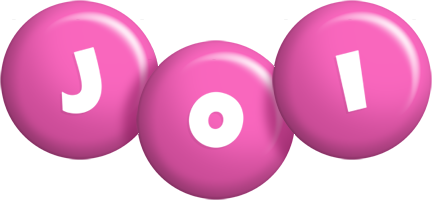 Joi candy-pink logo