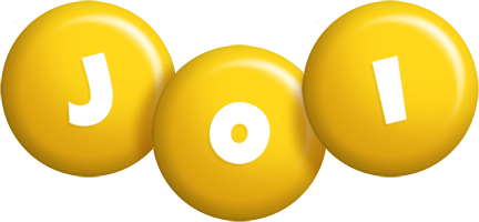 Joi candy-yellow logo