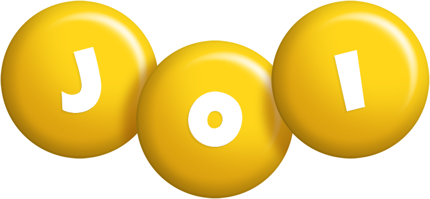 Joi candy-yellow logo