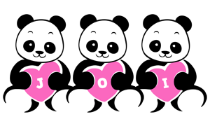 Joi love-panda logo