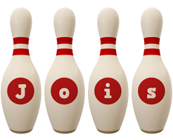 Jois bowling-pin logo