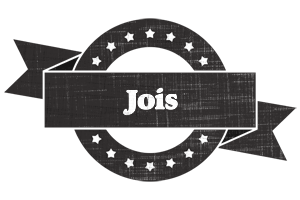 Jois grunge logo