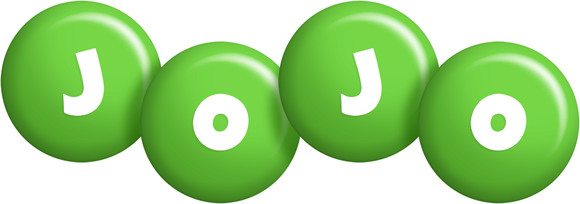 Jojo candy-green logo