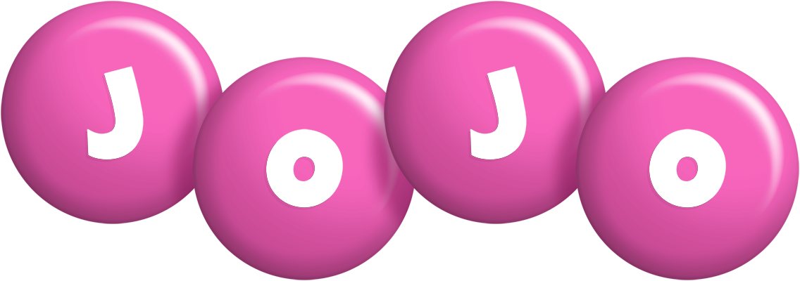 Jojo candy-pink logo