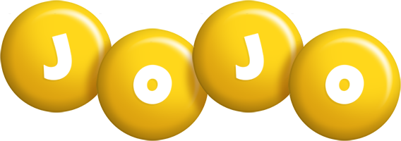 Jojo candy-yellow logo