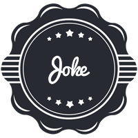 Joke badge logo