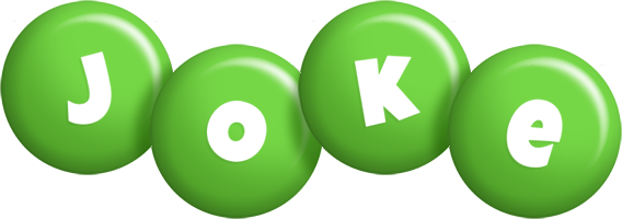 Joke candy-green logo