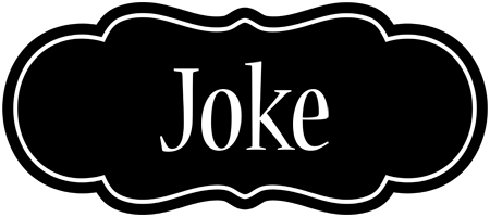 Joke welcome logo