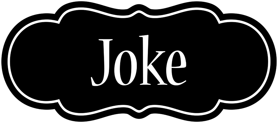 Joke welcome logo