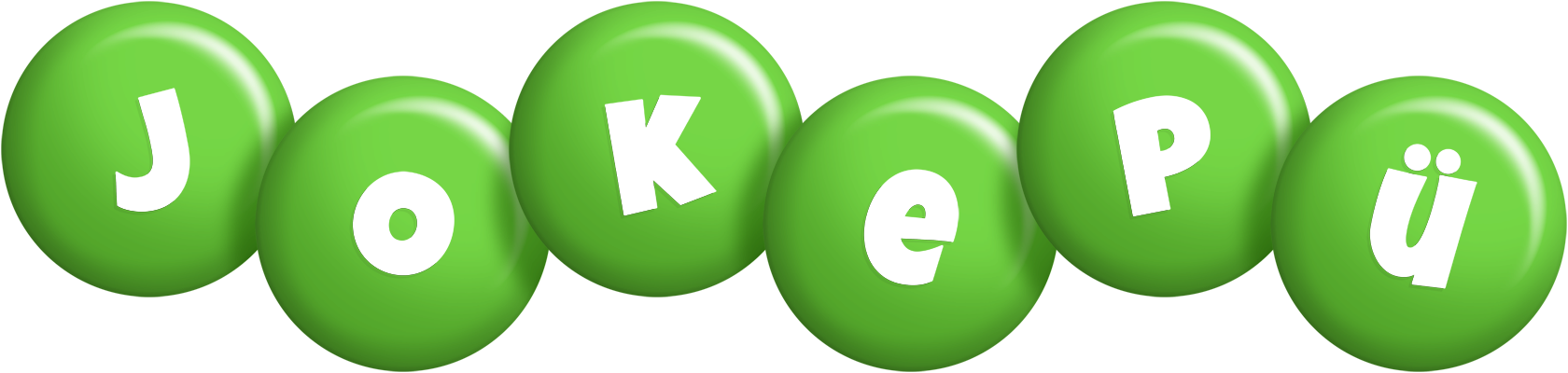 Jokepü candy-green logo