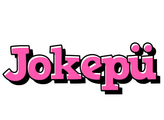 Jokepü girlish logo