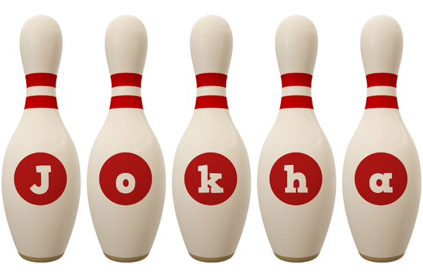 Jokha bowling-pin logo