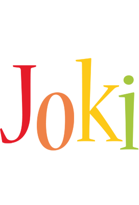 Joki birthday logo