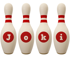 Joki bowling-pin logo