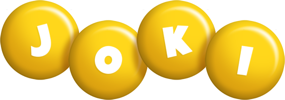 Joki candy-yellow logo