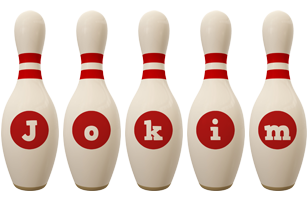 Jokim bowling-pin logo