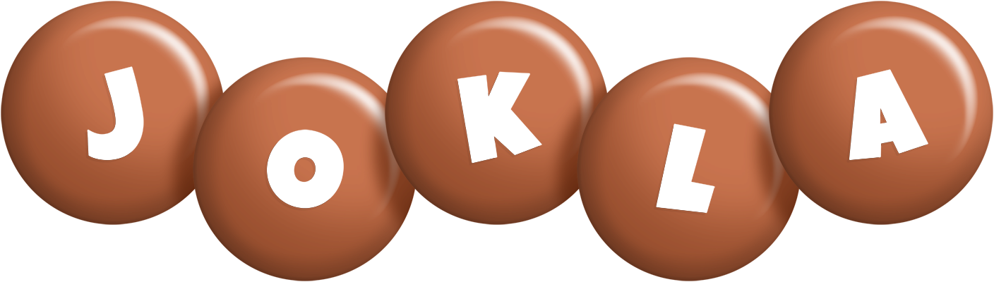 Jokla candy-brown logo