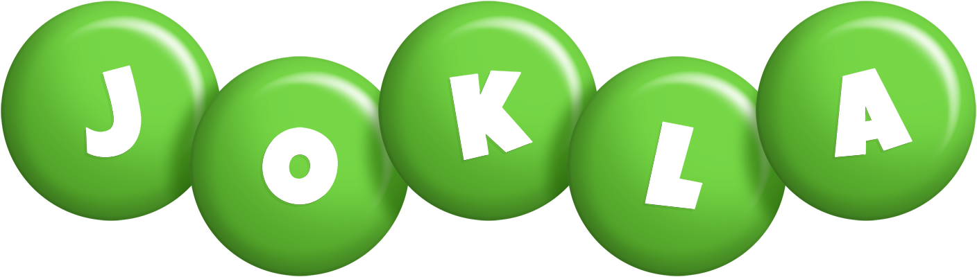 Jokla candy-green logo