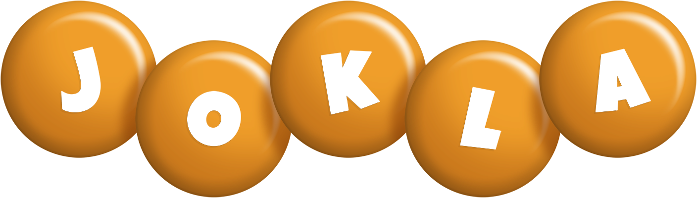Jokla candy-orange logo