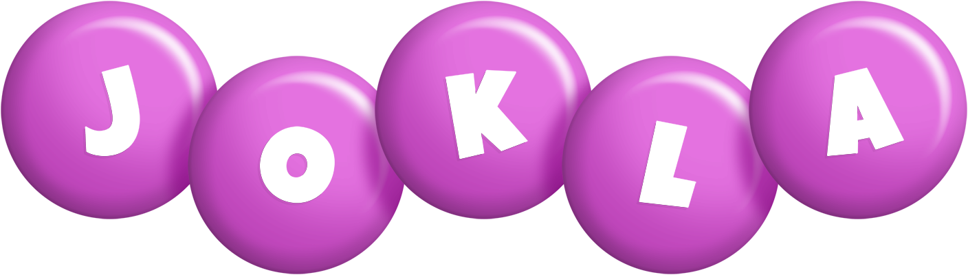 Jokla candy-purple logo