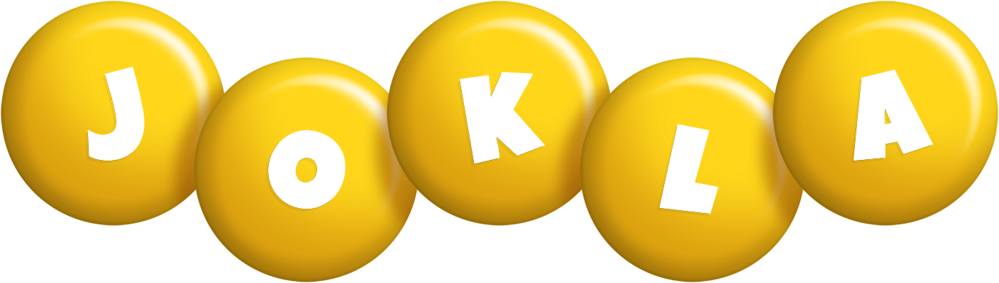 Jokla candy-yellow logo