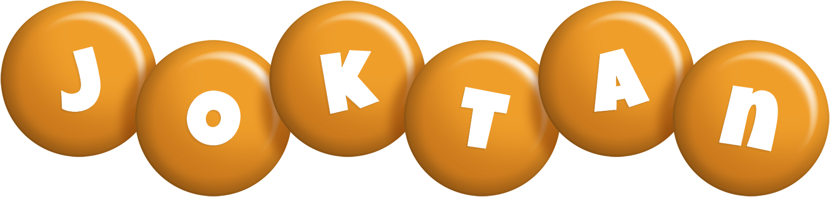 Joktan candy-orange logo