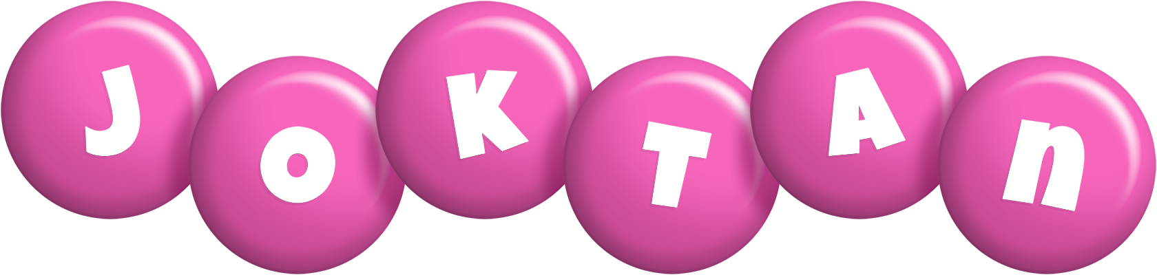 Joktan candy-pink logo