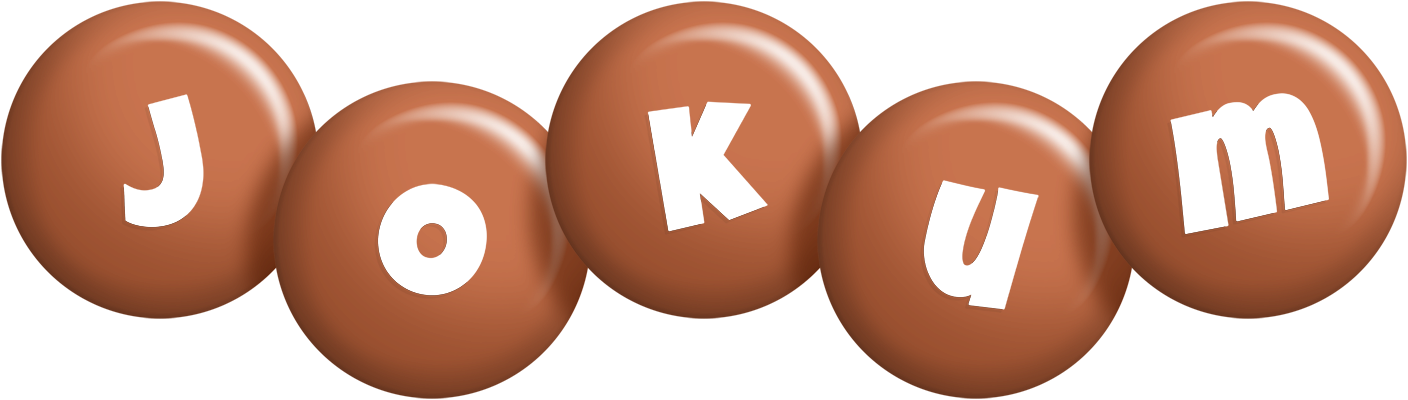Jokum candy-brown logo