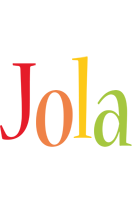 Jola birthday logo